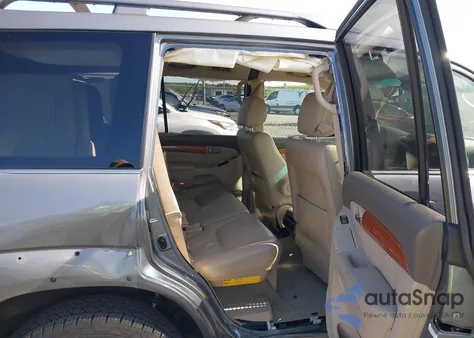 2005 Lexus Gx 470 z USA, uszkodzony, nr VIN JTJBT20X350083162